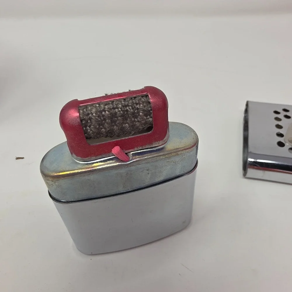 Jon-E GI Hand Warmer Standard Silver Patent Aladdin Labs Inc. USA Made Vintage